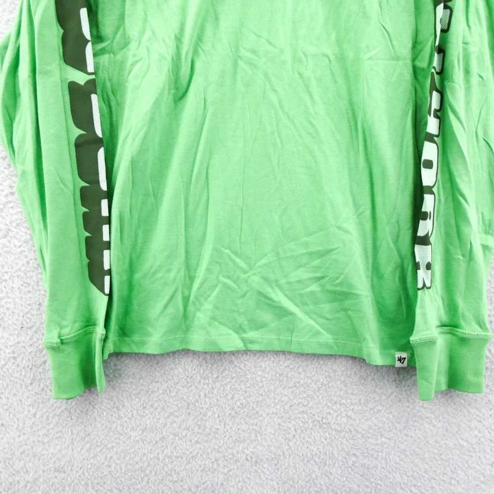 '47‎ Brand Shirt Womens Small New York Jets Green Long Sleeve NFL Team Apparel